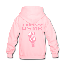 Load image into Gallery viewer, Kids&#39; HunniBee ASMR Microphone Hoodie - pink
