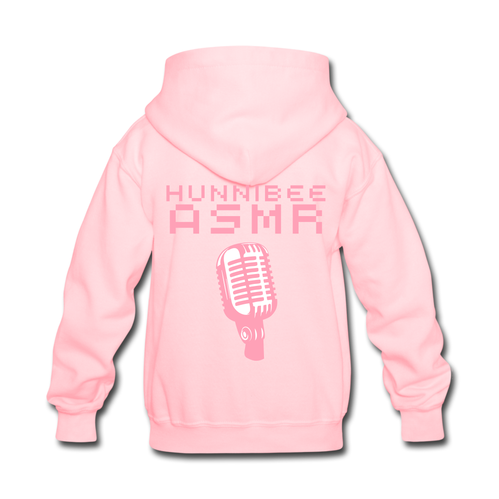 Kids' HunniBee ASMR Microphone Hoodie - pink