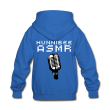 Load image into Gallery viewer, Kids&#39; HunniBee ASMR Microphone Hoodie - royal blue

