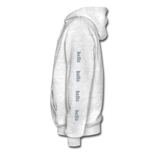 Load image into Gallery viewer, ASMR &amp; CHILL Hoodie in White - light heather gray
